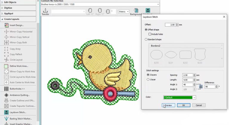 Understanding Stitch Types in Hatch Embroidery