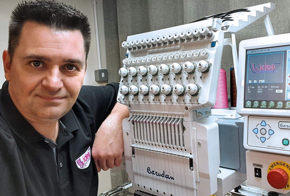 barudan Machine with user
