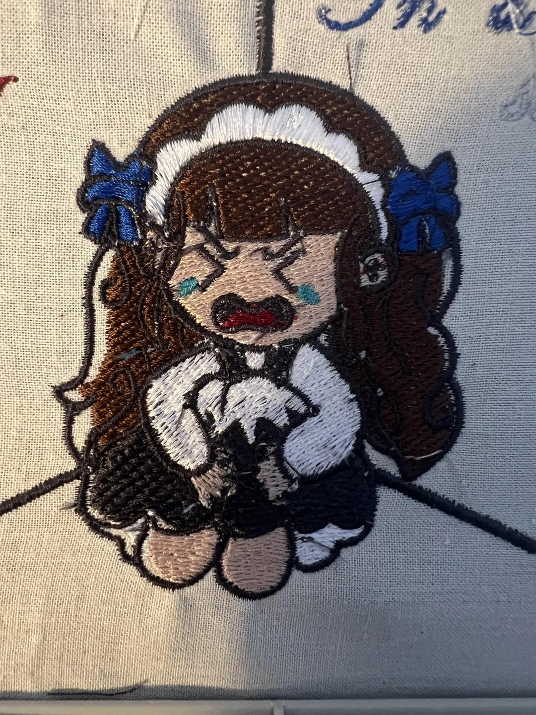faulty embroidery digitizing results 