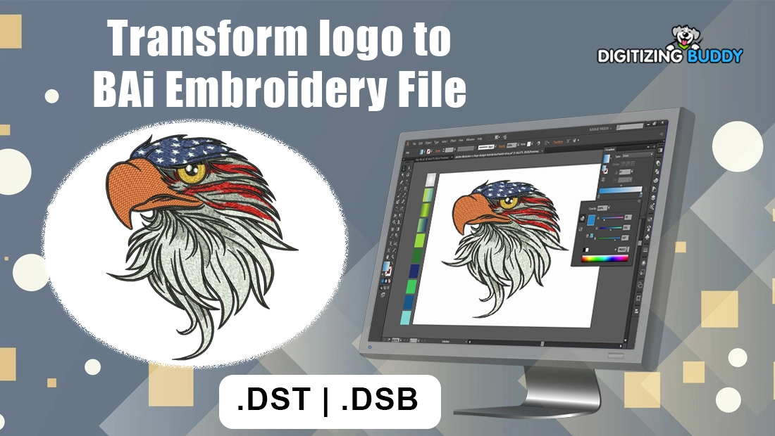 Transform Logo to BAI Embroidery File