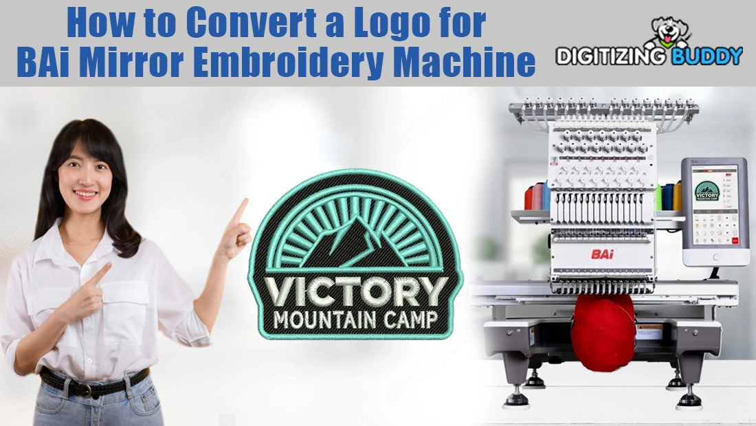 How to Convert a Logo for BAi Mirror Embroidery Machine
