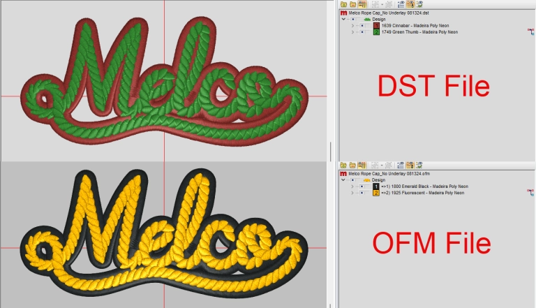 OFM Embroidery File Conversion