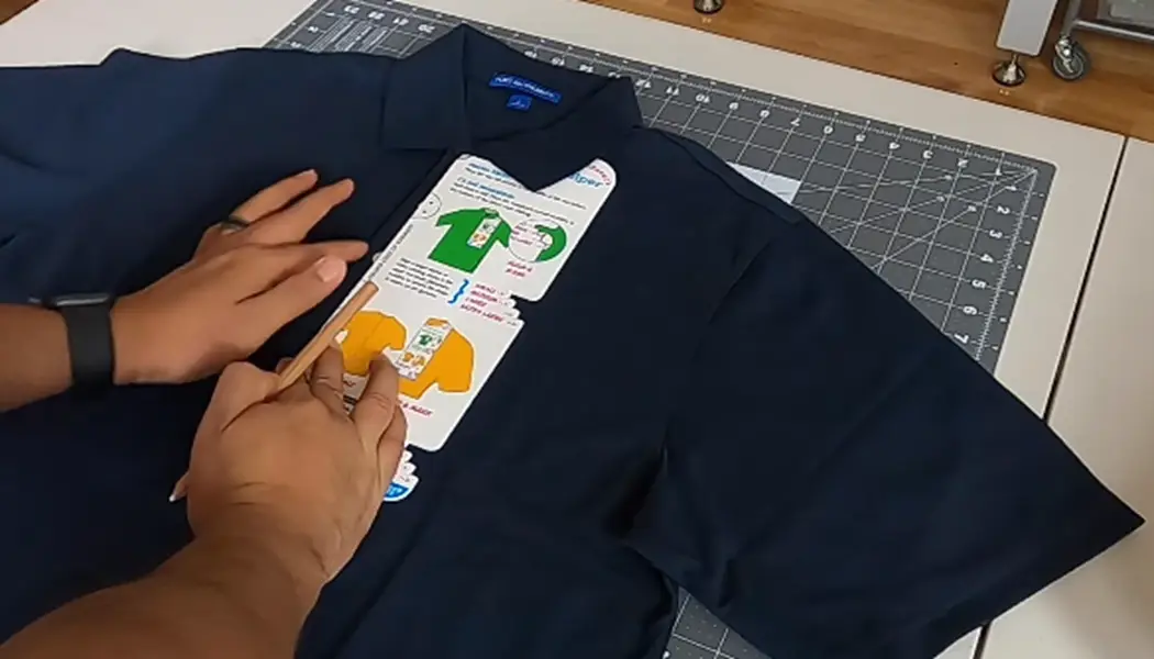 left chest embroidery digitizing logo placement