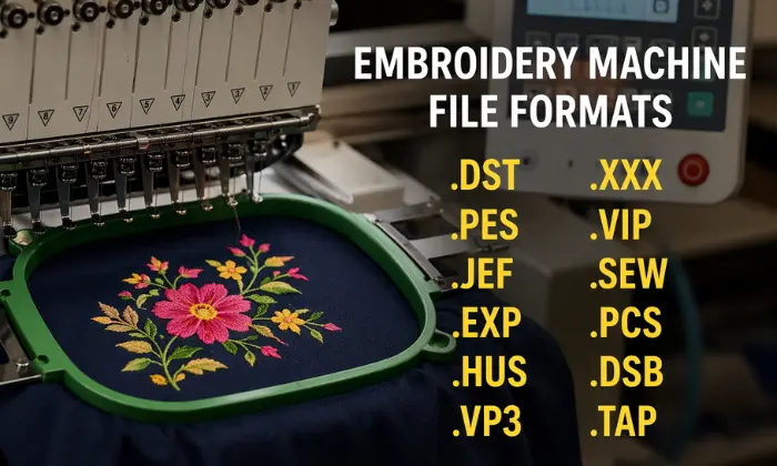 Embroidery Machines File Formats