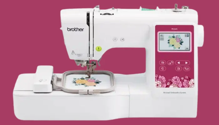 Brother PE545 embroidery machine for monograms and small custom designs Brother PE545 embroidery machine for monograms and small custom designs