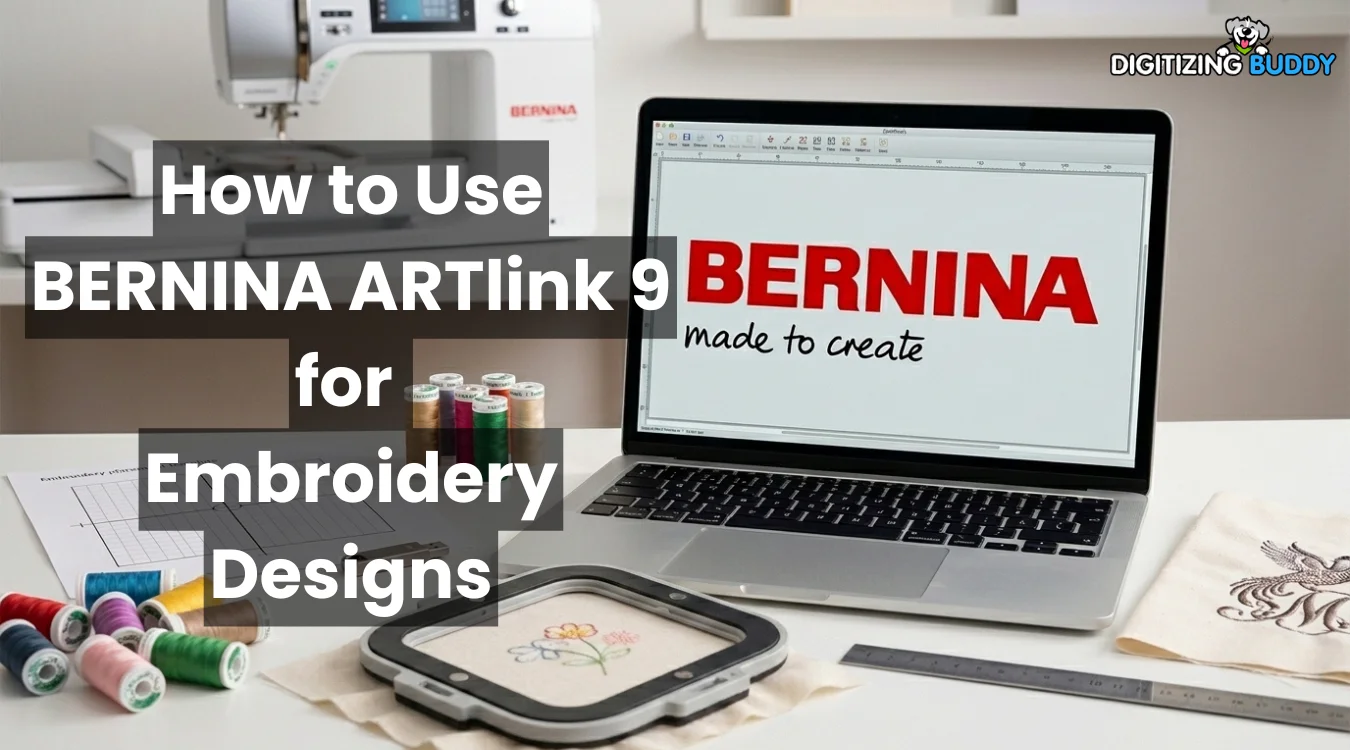 How to use BERNINA ARTlink 9 for embroidery designs