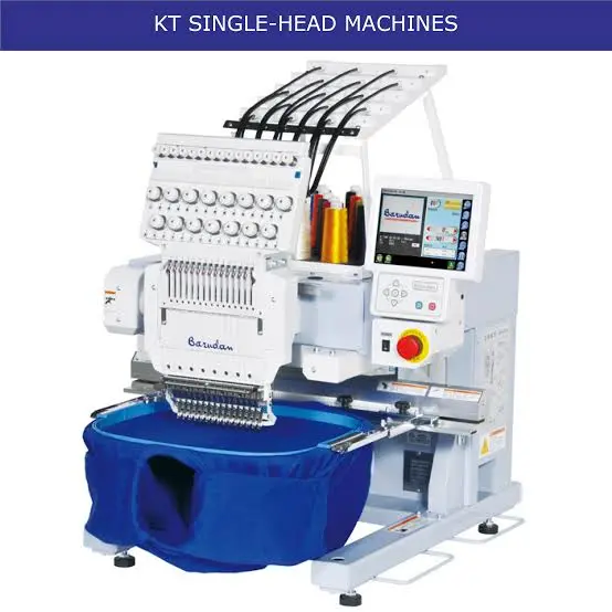 Barudan Single Head Embroidery Machine 