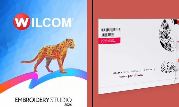 Wilcom EmbroideryStudio 2026 and BERNINA Embroidery Software 9 Wilcom EmbroideryStudio 2026 and BERNINA Embroidery Software 9