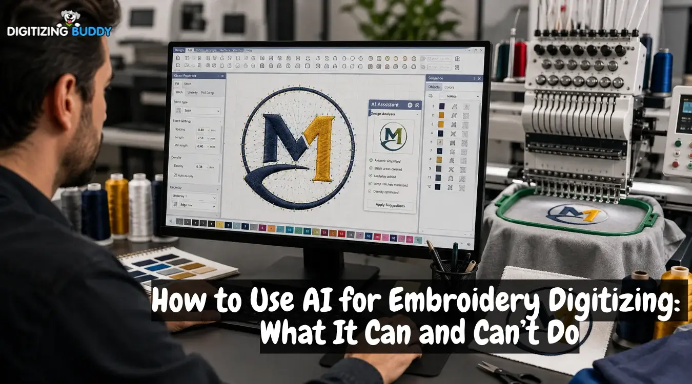 How to Use AI for Embroidery Digitizing: What It Can and Can’t Do