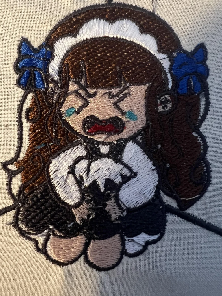 poor embroidery digitizing results