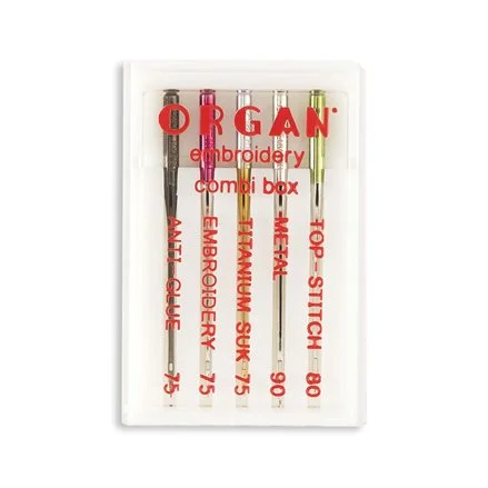 Machine Embroidery Needles From Organ