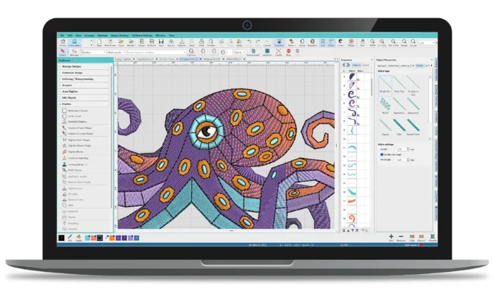 Embroidery Software: Hatch by Wilcom Embroidery Software: Hatch by Wilcom