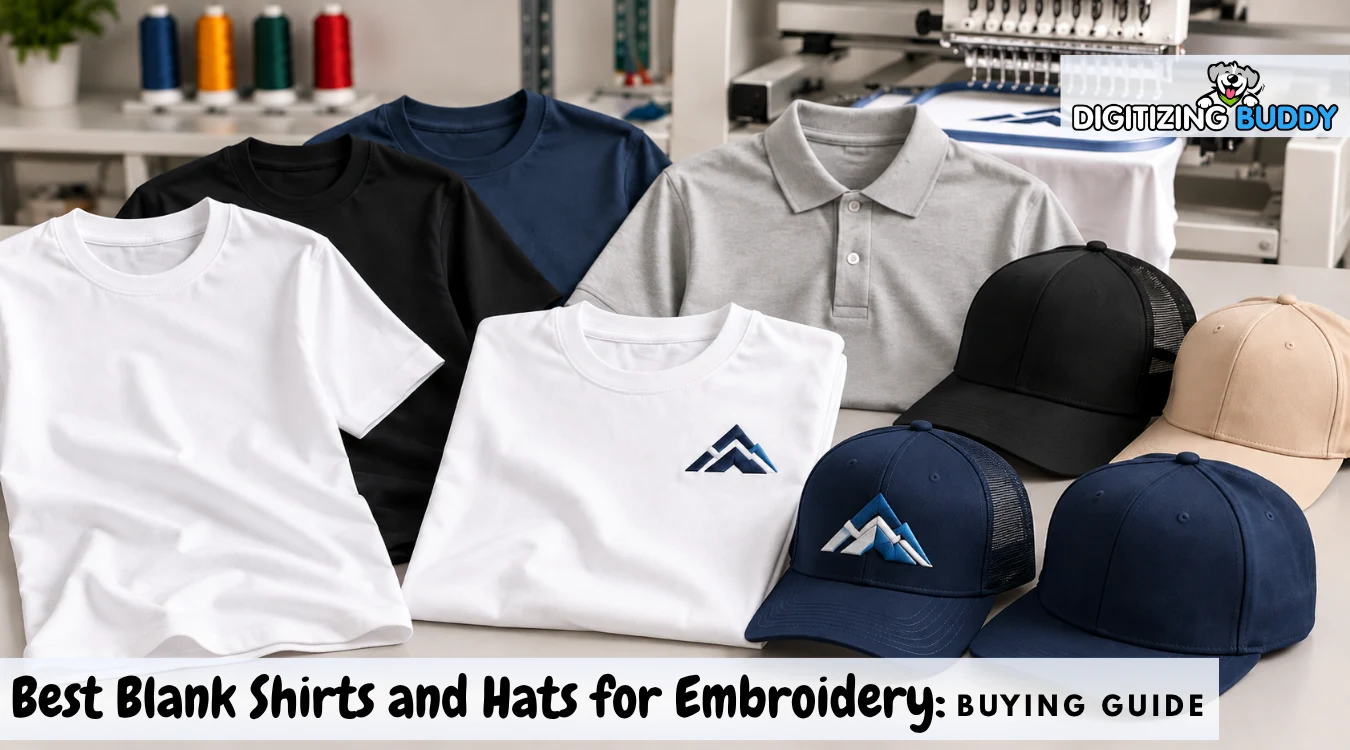 Best Blank Shirts and Hats for Embroidery: Buying Guide